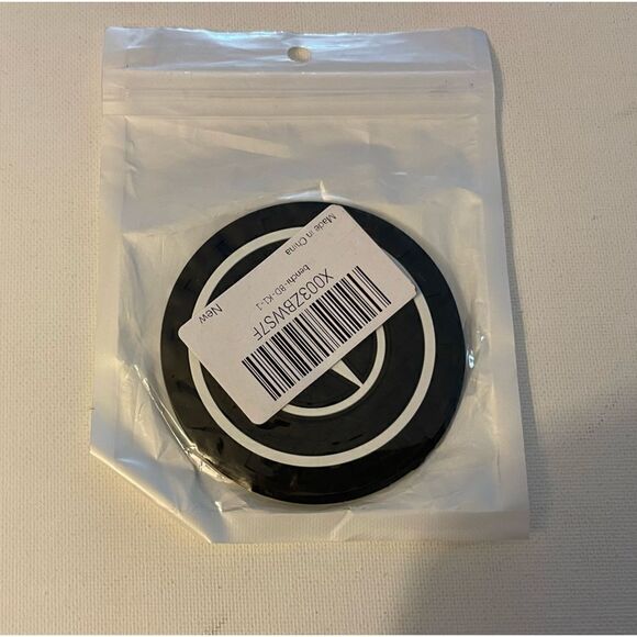 Mercedes Benz Logo Car Cup Holder Coasters set of 2 NWT - Picture 4 of 4